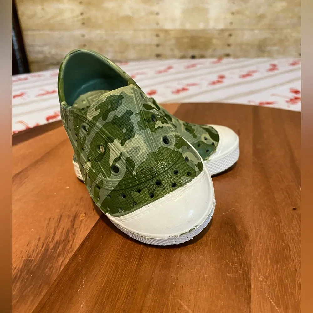 Toddler Camouflage Slip-On Shoes